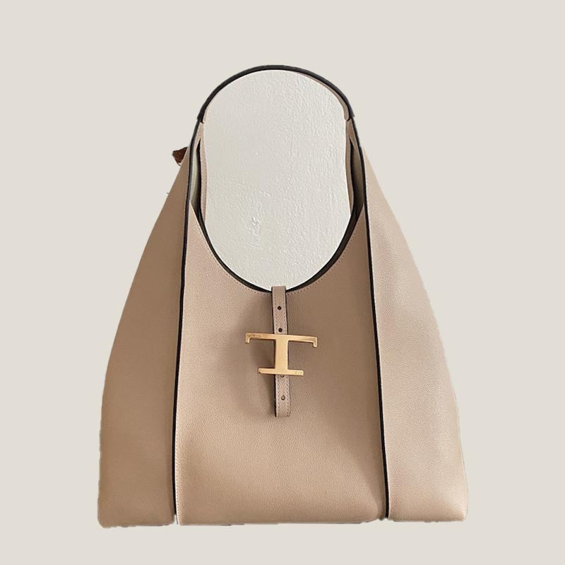 期間限定セール TOD'S T タイムレス レザー ホーボー バッグ