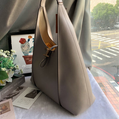 期間限定セール TOD'S T タイムレス レザー ホーボー バッグ