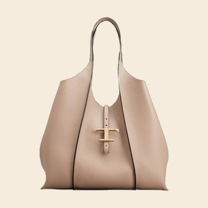 期間限定セール TOD'S T タイムレス レザー ホーボー バッグ