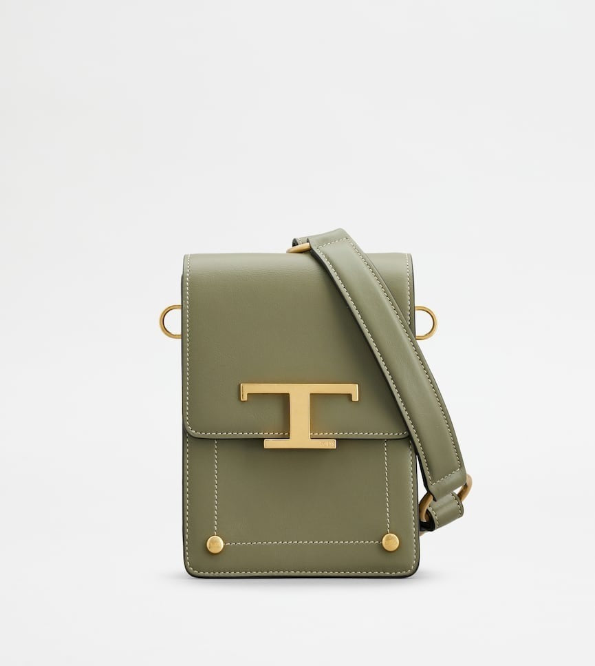 送料込直営店*TOD`S*T タイムレス ショルダーバッグ マイクロ