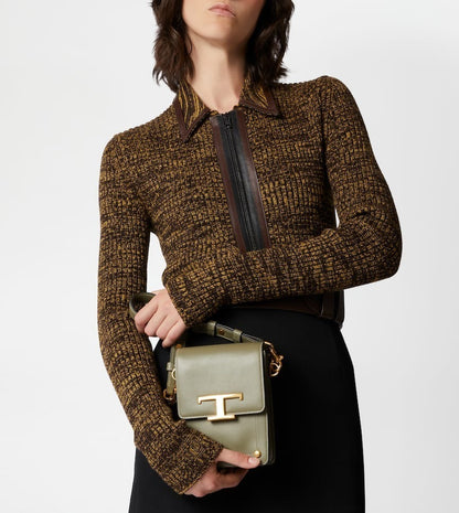 送料込直営店*TOD`S*T タイムレス ショルダーバッグ マイクロ