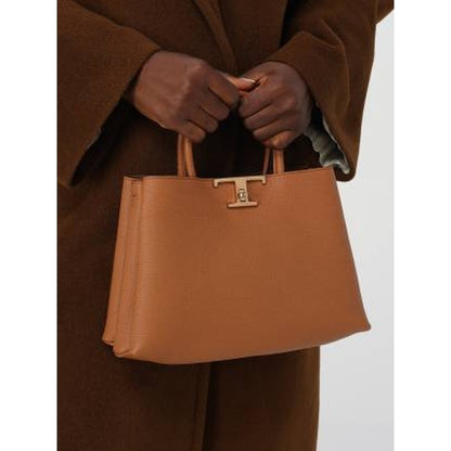 関送込 TOD'S T レス レザー ショッピング バッグ スモール