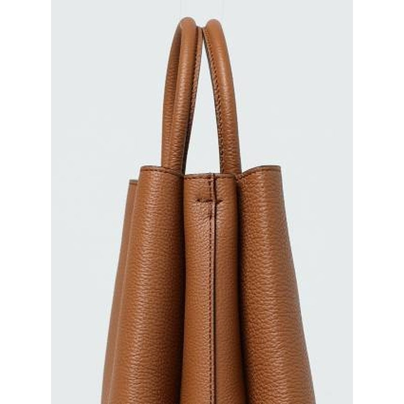 関送込 TOD'S T レス レザー ショッピング バッグ スモール