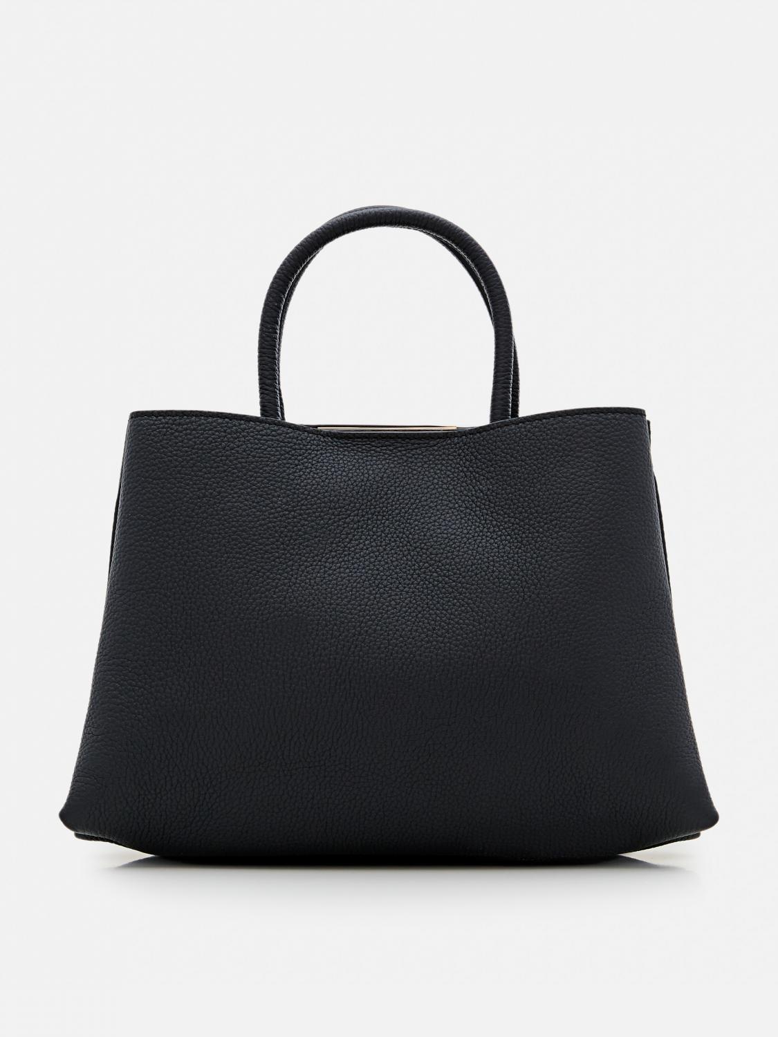 関送込 TOD'S T レス レザー ショッピング バッグ スモール