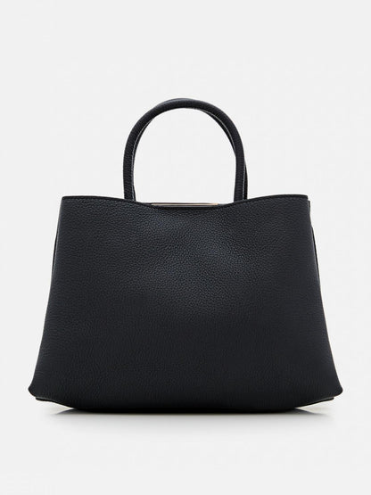 関送込 TOD'S T レス レザー ショッピング バッグ スモール