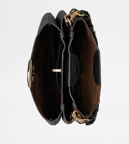 TOD´S T タイムレス レザー ショルダー バッグ スモール