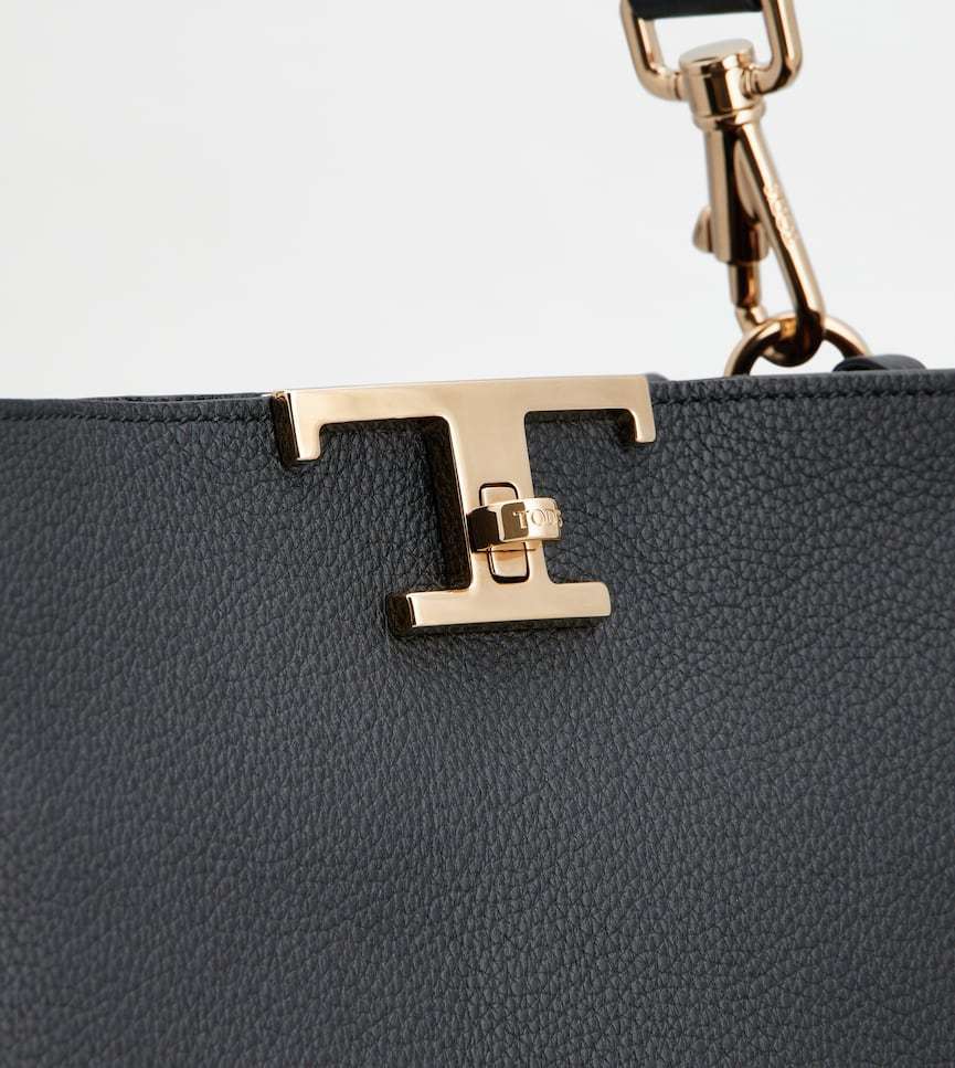 TOD´S T タイムレス レザー ショルダー バッグ スモール