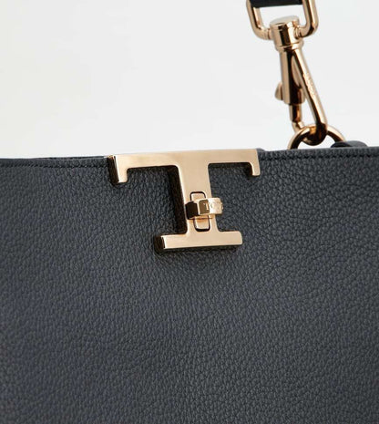 TOD´S T タイムレス レザー ショルダー バッグ スモール