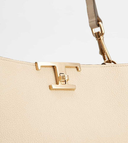 TOD´S T タイムレス レザー ショルダー バッグ スモール