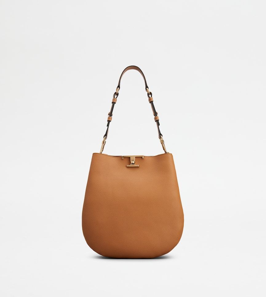 TOD´S T タイムレス レザー ショルダー バッグ スモール