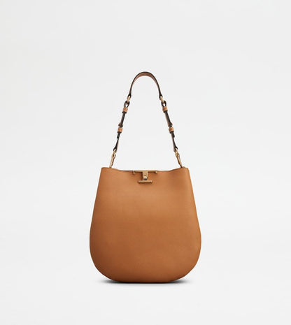 TOD´S T タイムレス レザー ショルダー バッグ スモール