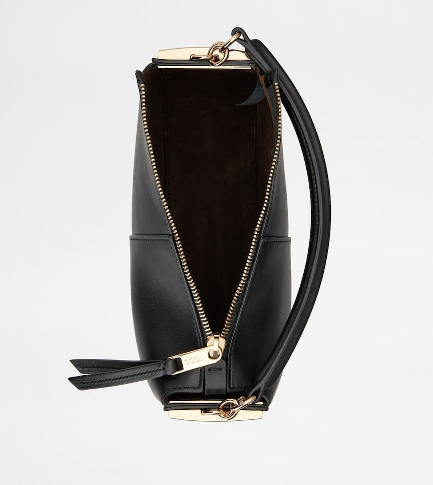 直営店 TOD`S トッズ T ケース ミニ レザー ホーボー バッグ