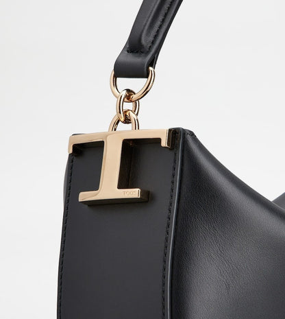 直営店 TOD`S トッズ T ケース ミニ レザー ホーボー バッグ