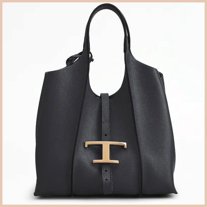 関税込トッズ Tタイムレス レザー ショッピング バッグ ミニ