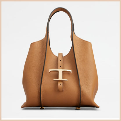 関税込トッズ Tタイムレス レザー ショッピング バッグ ミニ