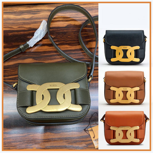 TOD'S LEATHER CROSSBODY BAG MINI ミニレザーバッグ 送料込