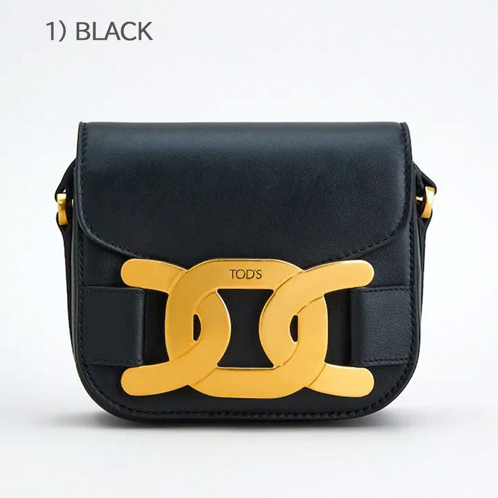 TOD'S LEATHER CROSSBODY BAG MINI ミニレザーバッグ 送料込