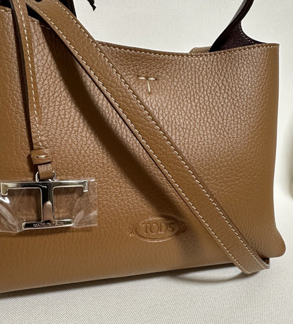 TOD'S LEATHER TOTE BAG MICRO レザー バッグ マイクロ