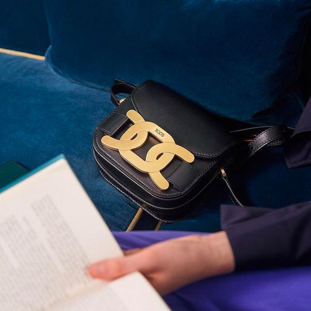 TOD'S LEATHER CROSSBODY BAG MINI ミニレザーバッグ 送料込