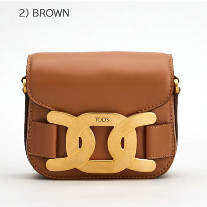 TOD'S LEATHER CROSSBODY BAG MINI ミニレザーバッグ 送料込