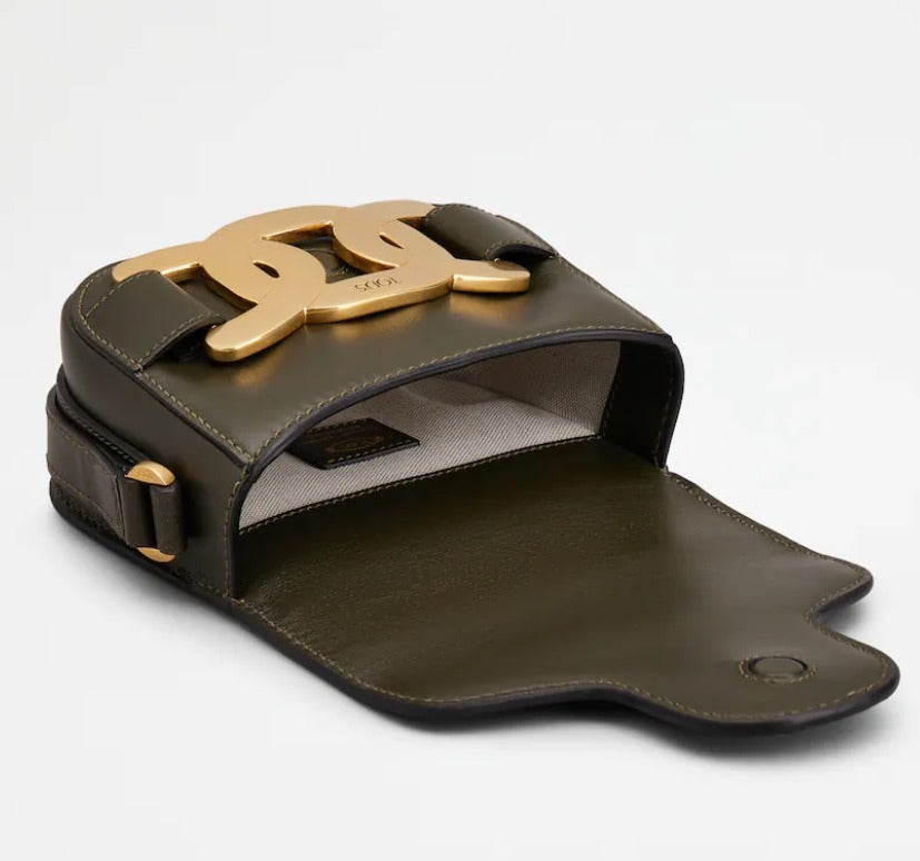 TOD'S LEATHER CROSSBODY BAG MINI ミニレザーバッグ 送料込