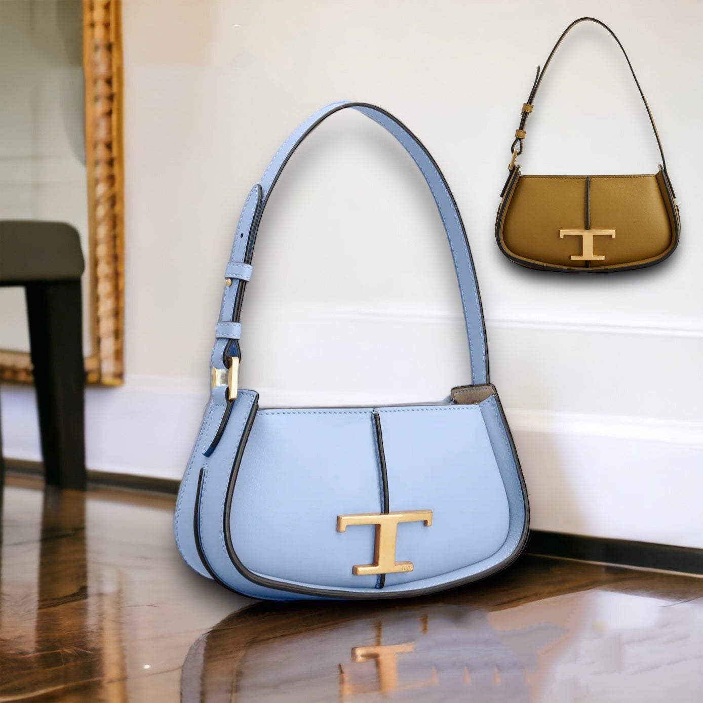 TOD'S＊T Timeless Shoulder Bag Micro ショルダーバッグ＊送込