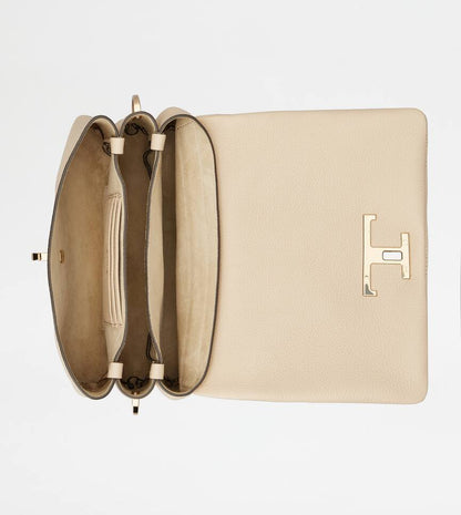 TOD´S トッズ Tタイムレス レザー フラップバッグ ミニ