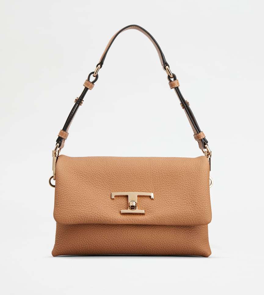 TOD´S トッズ Tタイムレス レザー フラップバッグ ミニ