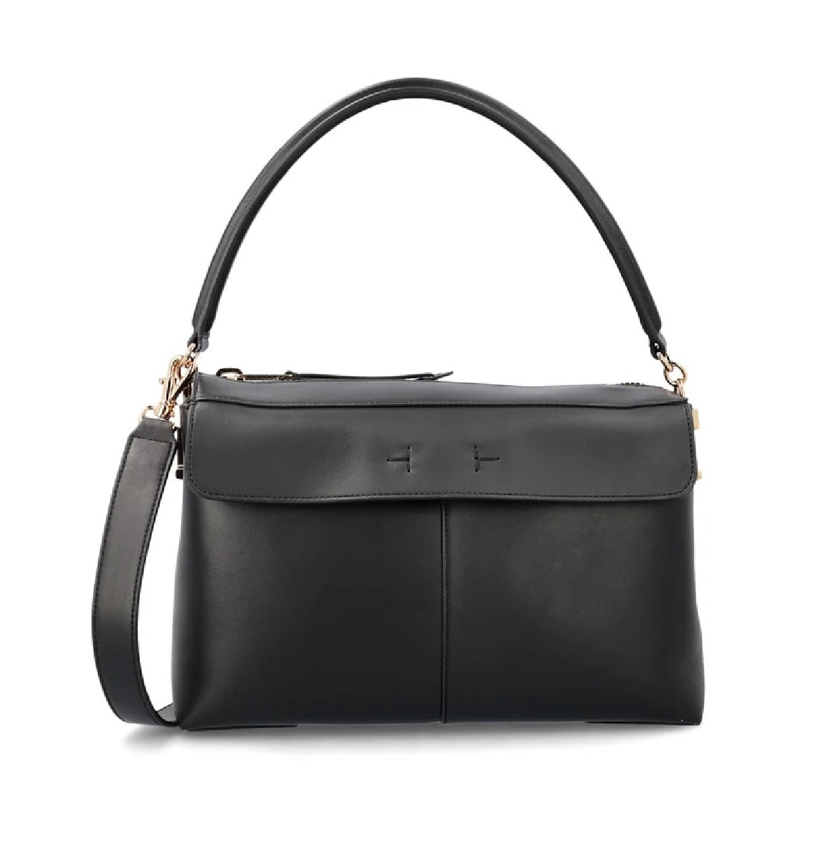 Tod's トッズTケース ジップアップショルダーバッグ