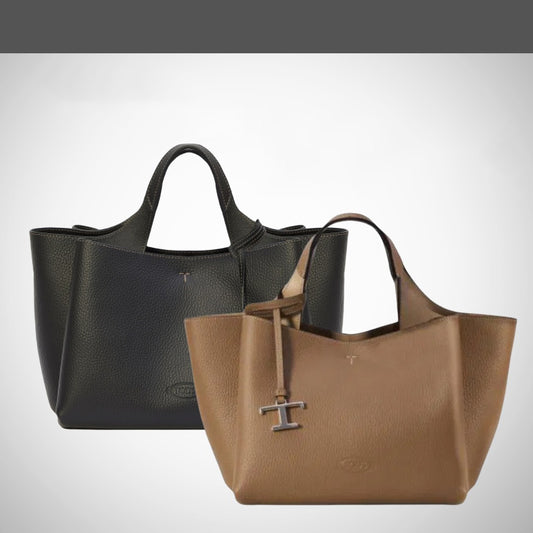 関税込TOD’S T タイムレス レザーバッグ ミニ