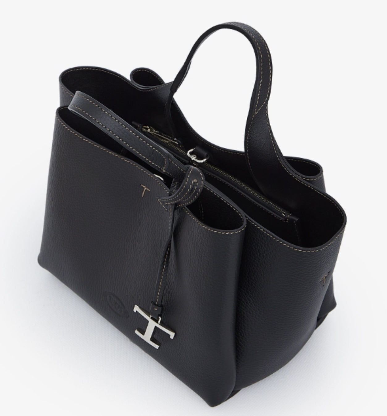 関税込TOD’S T タイムレス レザーバッグ ミニ