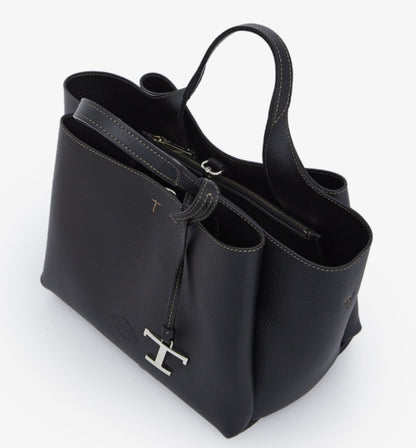 関税込TOD’S T タイムレス レザーバッグ ミニ