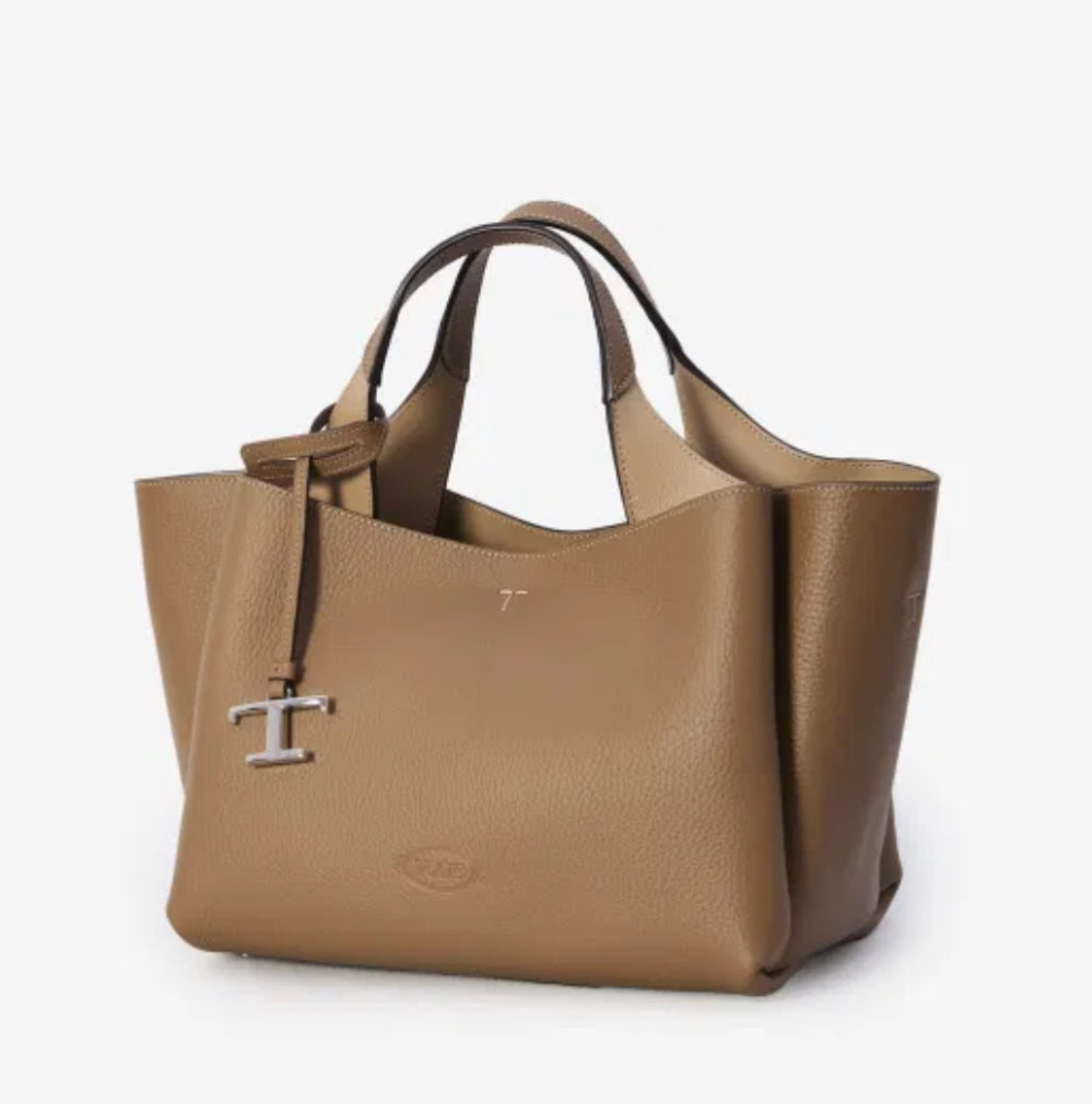 関税込TOD’S T タイムレス レザーバッグ ミニ