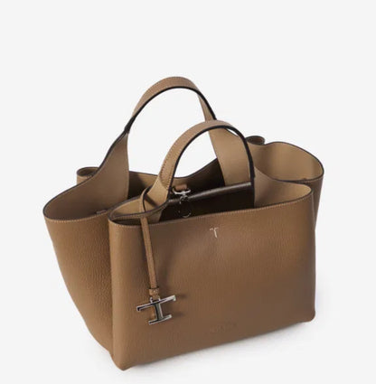 関税込TOD’S T タイムレス レザーバッグ ミニ