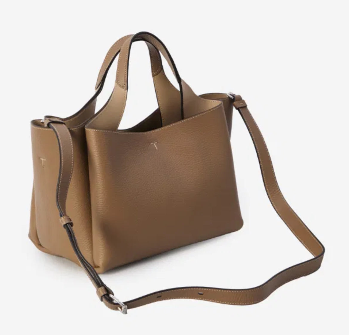 関税込TOD’S T タイムレス レザーバッグ ミニ